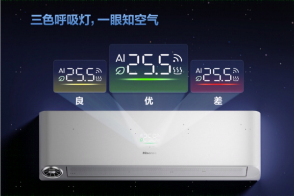 空调X5打造会呼吸的家不开窗也清新！海信